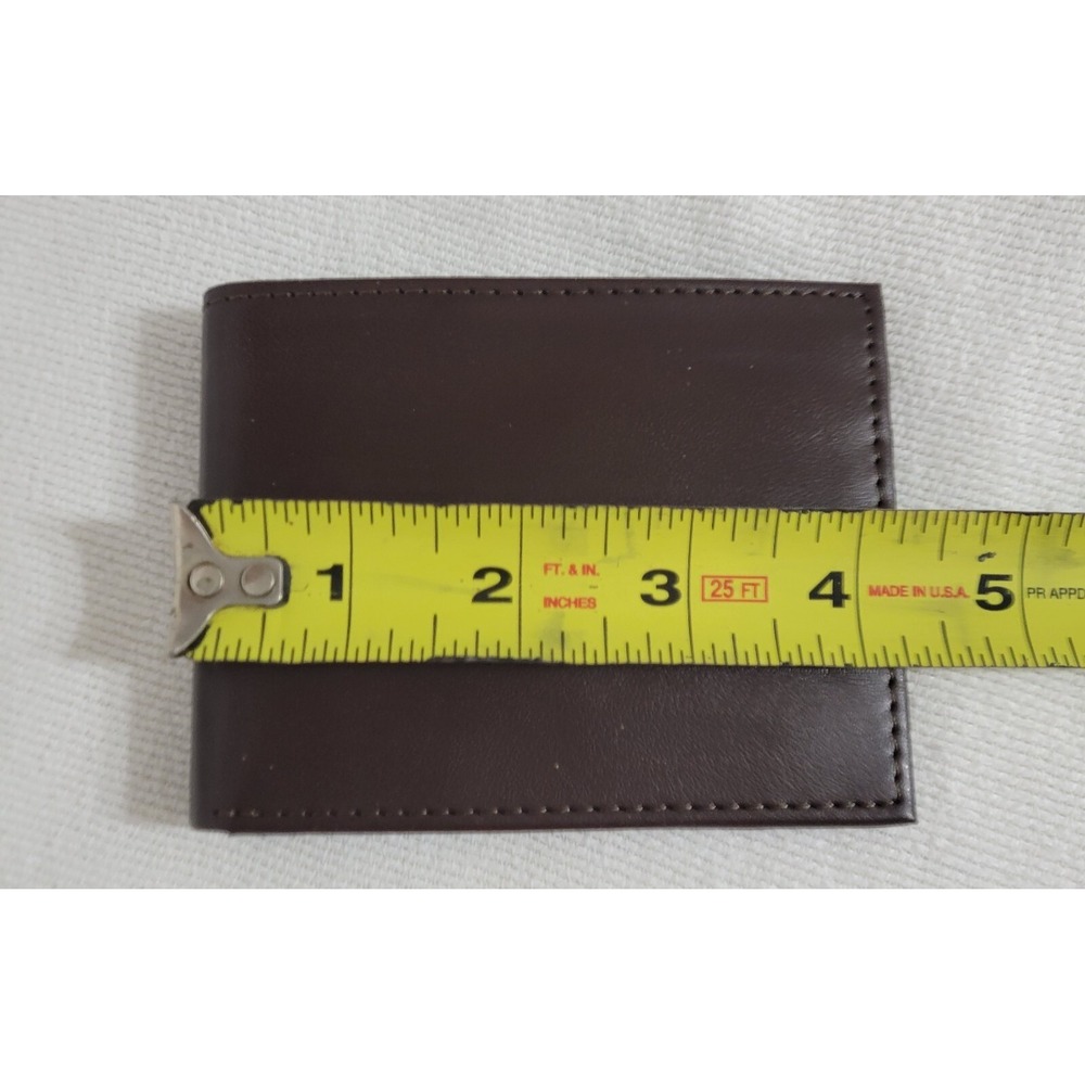BESPOKE Basic Men's Brown Bi-Fold Wallet. New - Picture 9 of 10